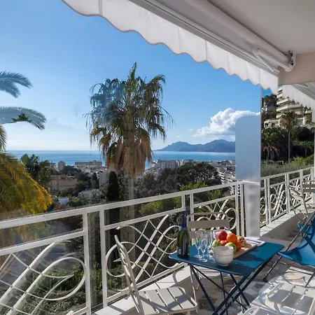 2-br Sea-view With Swimming Pool Apartamento Cannes